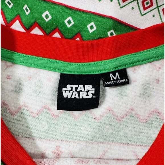 Star Wars Ugly Christmas Sweatshirt Darth Vader Storm Troopers Unisex Medium - Picture 12 of 14